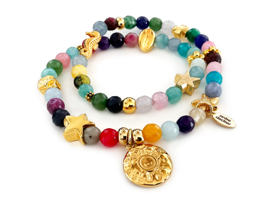 anke decker_Armband gold summertime